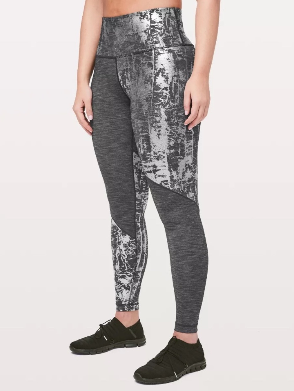 Lululemon Wunder Under High-Rise Tight Foil 28" Leggings in Shine Foil